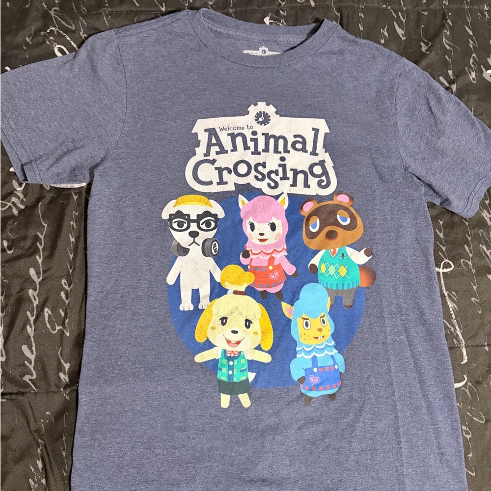 Animal Crossing Graphic T-Shirt - Blue